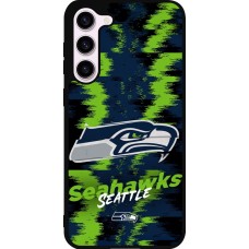 Coque Samsung Galaxy S23+ - Silicone rigide noir Super Bowl 26 Seattle 2
