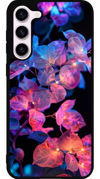 Coque Samsung Galaxy S23+ - Silicone rigide noir Artificial vegetation 2025