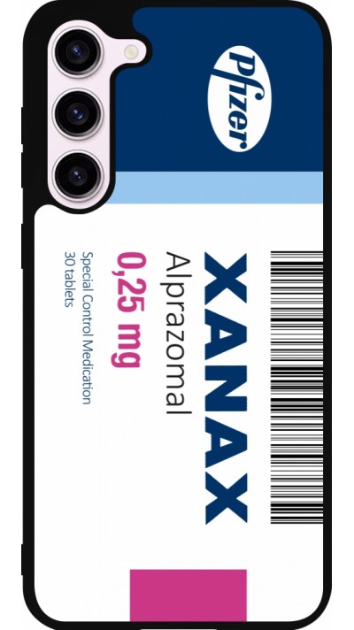 Samsung Galaxy S23+ Case Hülle - Silikon schwarz Xanax Alprazolam 2025