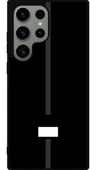 Coque Samsung Galaxy S23 Ultra - Silicone rigide noir Canton FR noir