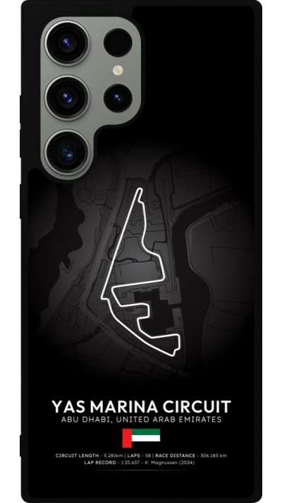Samsung Galaxy S23 Ultra Case Hülle - Silikon schwarz F1 Track 2025 Abu Dhabi