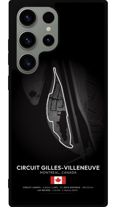Samsung Galaxy S23 Ultra Case Hülle - Silikon schwarz F1 Track 2025 Canada