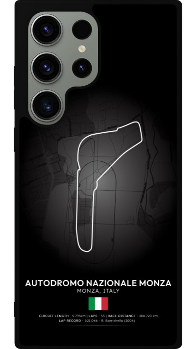 Samsung Galaxy S23 Ultra Case Hülle - Silikon schwarz F1 Track 2025 Italy