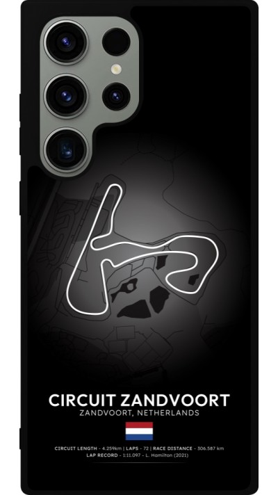 Samsung Galaxy S23 Ultra Case Hülle - Silikon schwarz F1 Track 2025 Netherlands