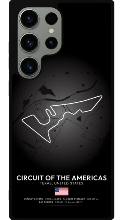 Samsung Galaxy S23 Ultra Case Hülle - Silikon schwarz F1 Track 2025 United States