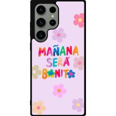 Samsung Galaxy S23 Ultra Case Hülle - Silikon schwarz Karol G Manana sera bonito
