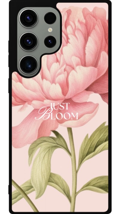 Samsung Galaxy S23 Ultra Case Hülle - Silikon schwarz Just Bloom Spring 2026