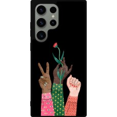 Coque Samsung Galaxy S23 Ultra - Silicone rigide noir Womens day 2026 2
