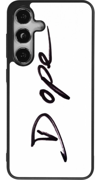 Coque Samsung Galaxy S24 - Silicone rigide noir Dope