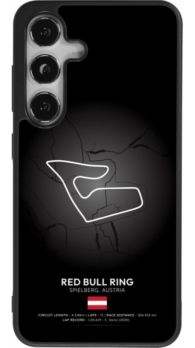 Samsung Galaxy S24 Case Hülle - Silikon schwarz F1 Track 2025 Austria