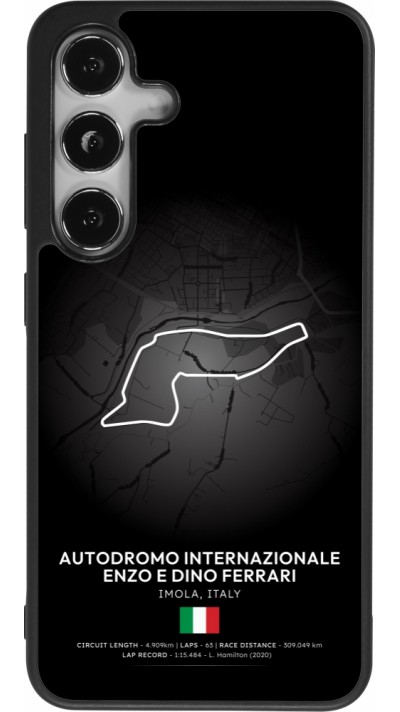 Samsung Galaxy S24 Case Hülle - Silikon schwarz F1 Track 2025 Emilia-Rogmana