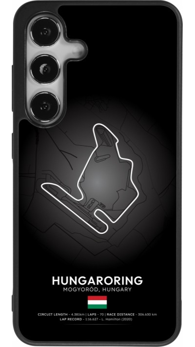Samsung Galaxy S24 Case Hülle - Silikon schwarz F1 Track 2025 Hungary