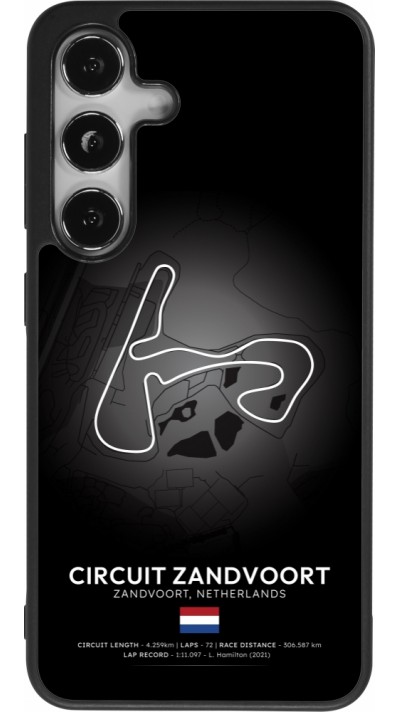 Samsung Galaxy S24 Case Hülle - Silikon schwarz F1 Track 2025 Netherlands
