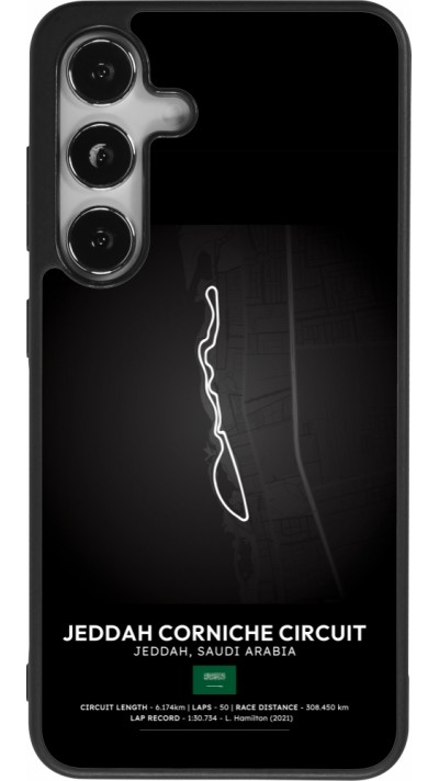 Samsung Galaxy S24 Case Hülle - Silikon schwarz F1 Track 2025 Saudi Arabia