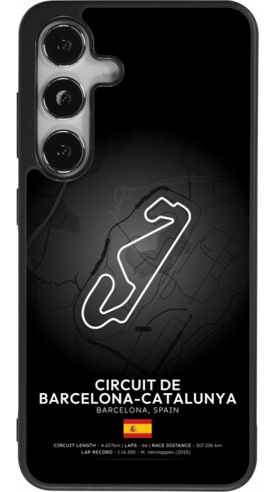 Samsung Galaxy S24 Case Hülle - Silikon schwarz F1 Track 2025 Spain