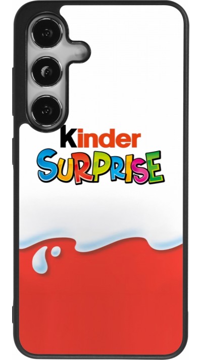 Samsung Galaxy S24 Case Hülle - Silikon schwarz Kinder Surprise Samsung Galaxy S24 Case Hülle - Silikon schwarz Kinder Surprise