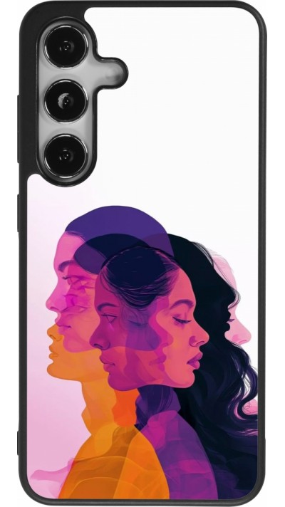 Samsung Galaxy S24 Case Hülle - Silikon schwarz Womens day 2026 10
