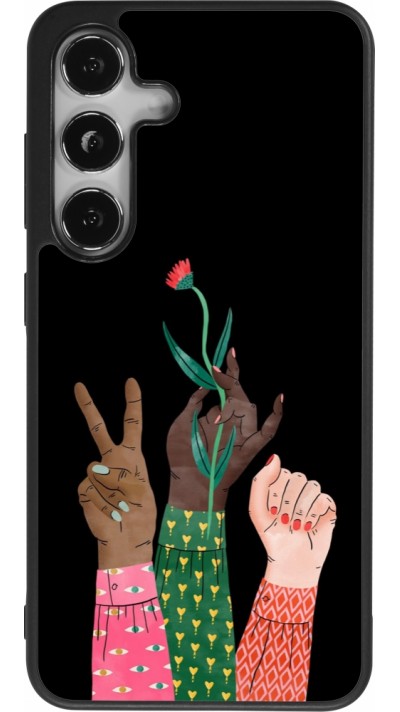 Samsung Galaxy S24 Case Hülle - Silikon schwarz Womens day 2026 2