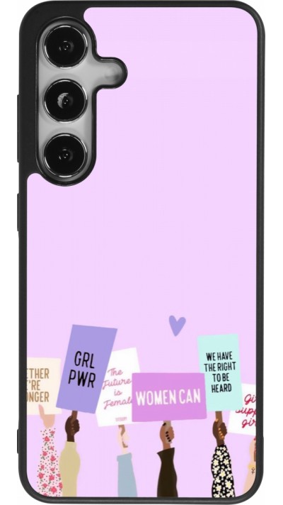 Samsung Galaxy S24 Case Hülle - Silikon schwarz Womens day 2026 9