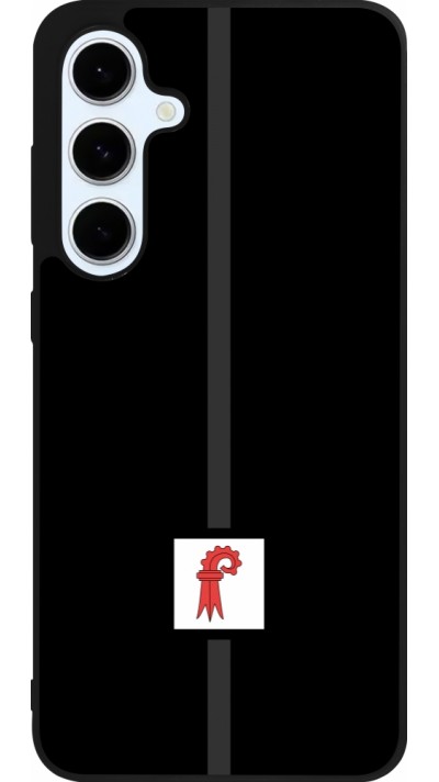 Coque Samsung Galaxy S24 FE - Silicone rigide noir Canton BL noir