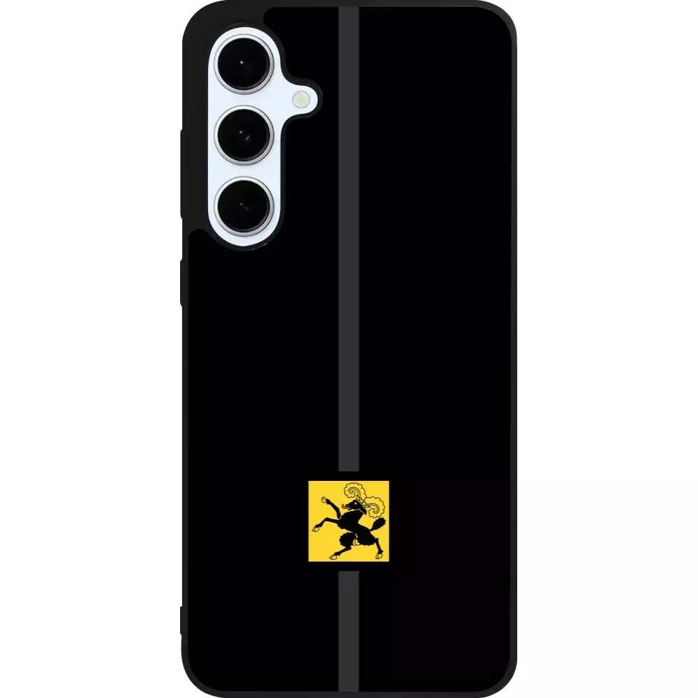Coque Samsung Galaxy S24 FE - Silicone rigide noir Canton SH noir