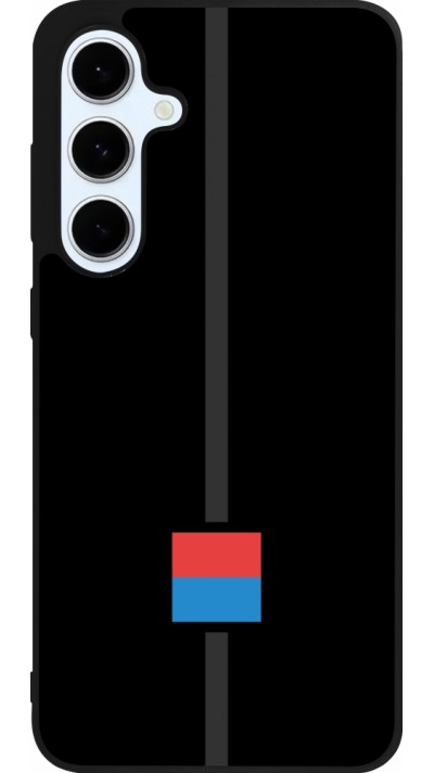 Coque Samsung Galaxy S24 FE - Silicone rigide noir Canton TI noir
