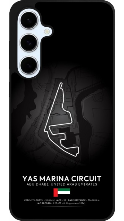 Samsung Galaxy S24 FE Case Hülle - Silikon schwarz F1 Track 2025 Abu Dhabi