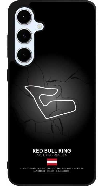 Samsung Galaxy S24 FE Case Hülle - Silikon schwarz F1 Track 2025 Austria