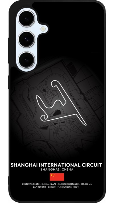 Samsung Galaxy S24 FE Case Hülle - Silikon schwarz F1 Track 2025 China