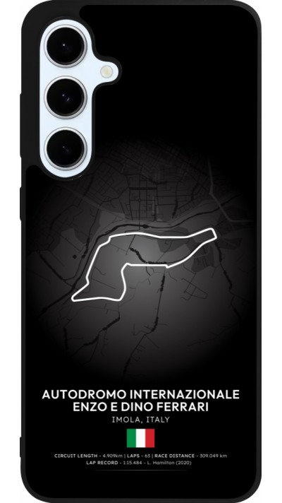 Samsung Galaxy S24 FE Case Hülle - Silikon schwarz F1 Track 2025 Emilia-Rogmana
