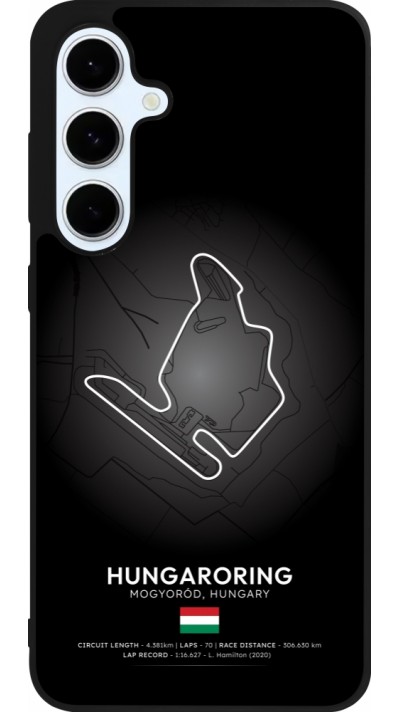 Samsung Galaxy S24 FE Case Hülle - Silikon schwarz F1 Track 2025 Hungary