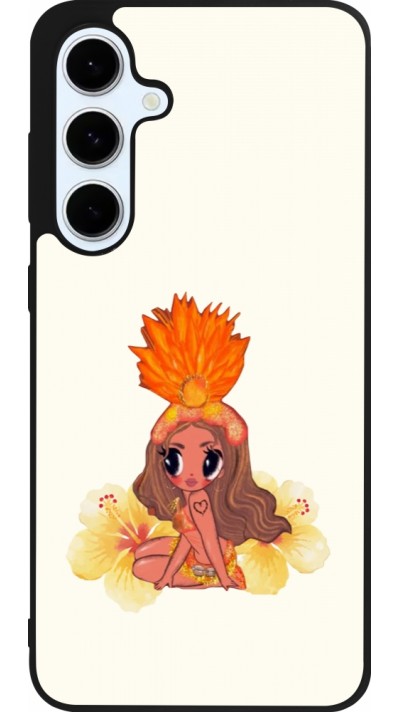 Coque Samsung Galaxy S24 FE - Silicone rigide noir Karol G Tropicoqueta
