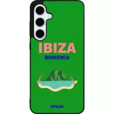 Coque Samsung Galaxy S24 FE - Silicone rigide noir Pop Summer Destination Ibiza