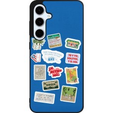 Coque Samsung Galaxy S24 FE - Silicone rigide noir Seals of the Dominican Republic DTMF