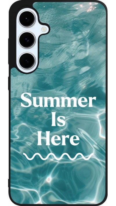 Samsung Galaxy S24 FE Case Hülle - Silikon schwarz Summer 2025 Summer is here