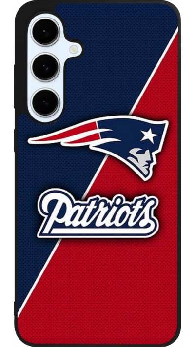 Coque Samsung Galaxy S24 FE - Silicone rigide noir Super Bowl 26 Patriots 1