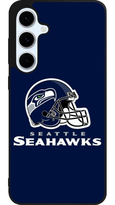 Coque Samsung Galaxy S24 FE - Silicone rigide noir Super Bowl 26 Seattle 3