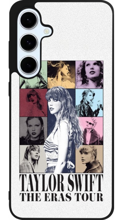 Coque Samsung Galaxy S24 FE - Silicone rigide noir Taylor Swift The Eras Tour