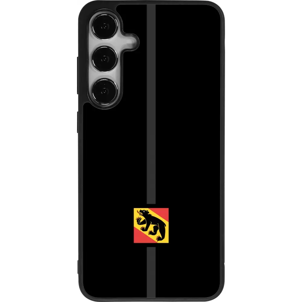 Coque Samsung Galaxy S24+ - Silicone rigide noir Canton BE noir