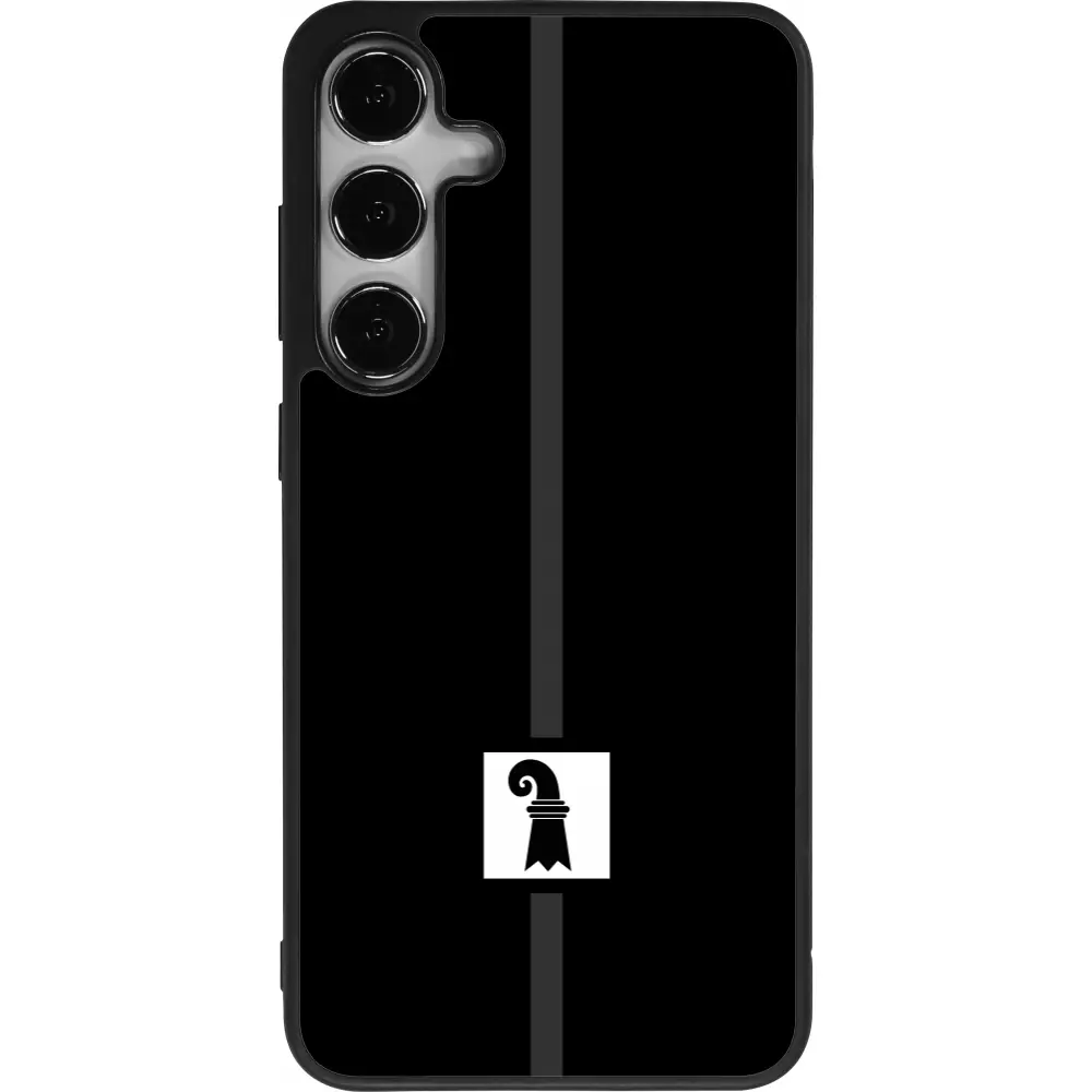 Coque Samsung Galaxy S24+ - Silicone rigide noir Canton BS noir