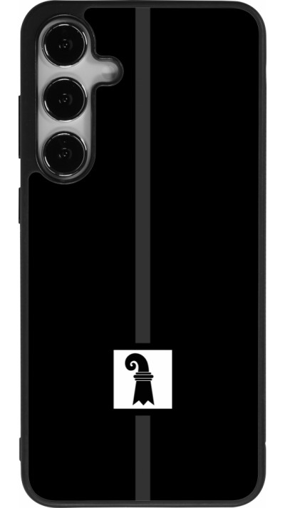 Coque Samsung Galaxy S24+ - Silicone rigide noir Canton BS noir