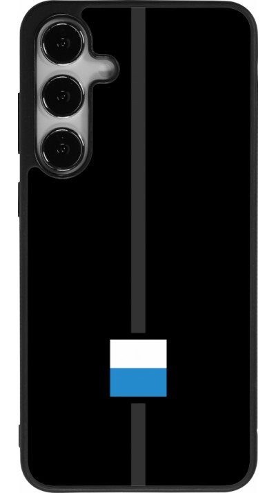 Coque Samsung Galaxy S24+ - Silicone rigide noir Canton LU noir