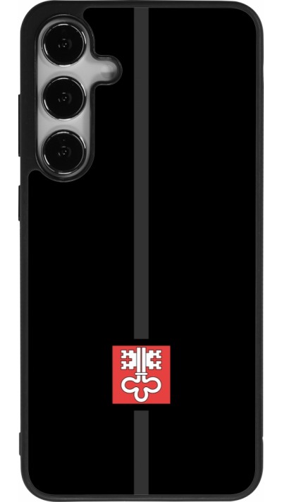 Coque Samsung Galaxy S24+ - Silicone rigide noir Canton NW noir
