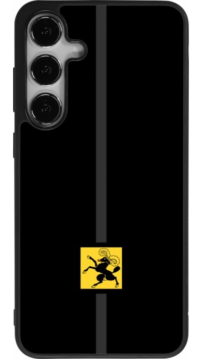 Coque Samsung Galaxy S24+ - Silicone rigide noir Canton SH noir
