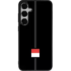 Coque Samsung Galaxy S24+ - Silicone rigide noir Canton SO noir