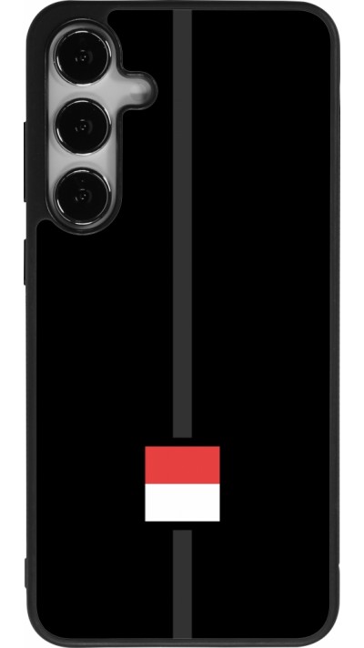 Coque Samsung Galaxy S24+ - Silicone rigide noir Canton SO noir