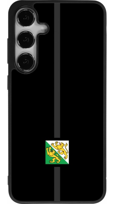 Coque Samsung Galaxy S24+ - Silicone rigide noir Canton TG noir