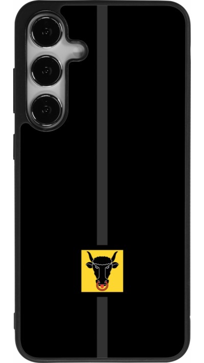 Coque Samsung Galaxy S24+ - Silicone rigide noir Canton UR noir