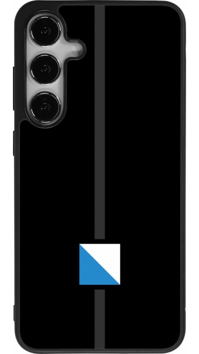 Coque Samsung Galaxy S24+ - Silicone rigide noir Canton ZH noir