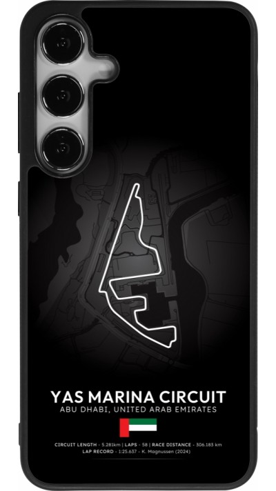 Samsung Galaxy S24+ Case Hülle - Silikon schwarz F1 Track 2025 Abu Dhabi